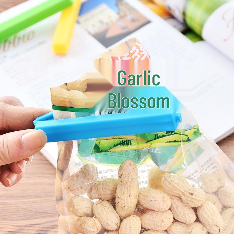 Colorful Kitchen Food Bag Clips - Snack Seal Strips & Organizer Preservers