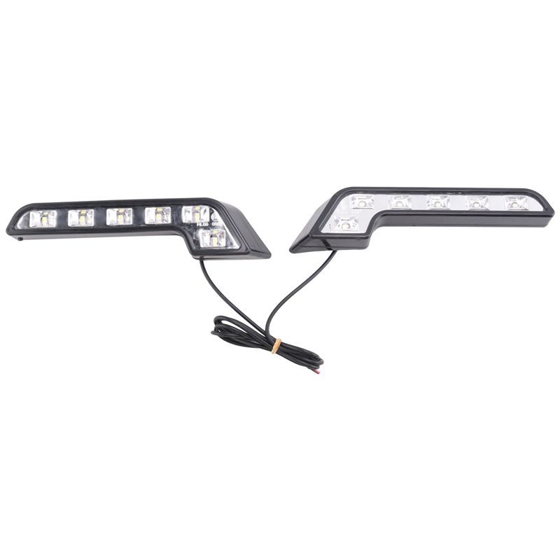 Powerful 2X 12V Super Bright DRL LED Daytime Running Lights For Cars Auto Waterproof LED Driving Lights Fog Lamps Car Styling