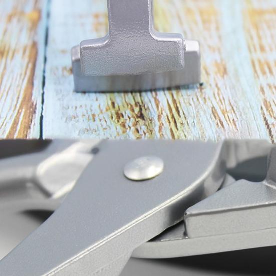 Anti-Scald Heavy Pizza Pan Duty Aluminum Alloy Tongs Gripper Clips Baking Tool