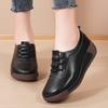 Shaking Shoes, Women's Korean Version, Fitted with Mom's Shoes, Thick Soled Casual Women's Single Shoes, Versatile Sponge Cake Shoes