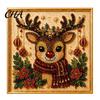 Festive Bead Art Decorations Xmas Faux Pearl Painting Kit, Christmas 3D DIY Holiday Craft Projects for Adults Project Adults, Home Wall Decor Crafting