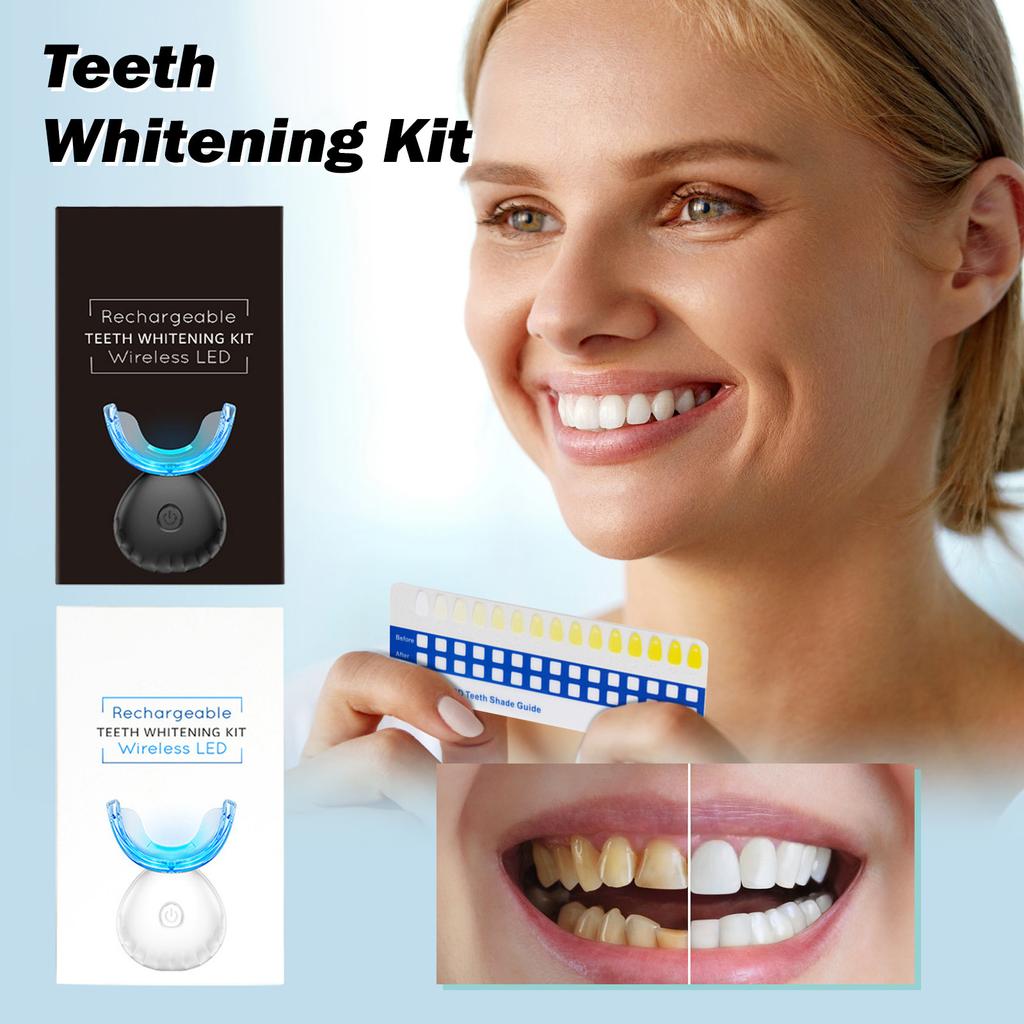 Набор для отбеливания зубов, светодиодный ускоритель, гель для отбеливания зубов, отбеливание 20+, 8 мл отбеливающего геля, отбеливание зубов быстрее