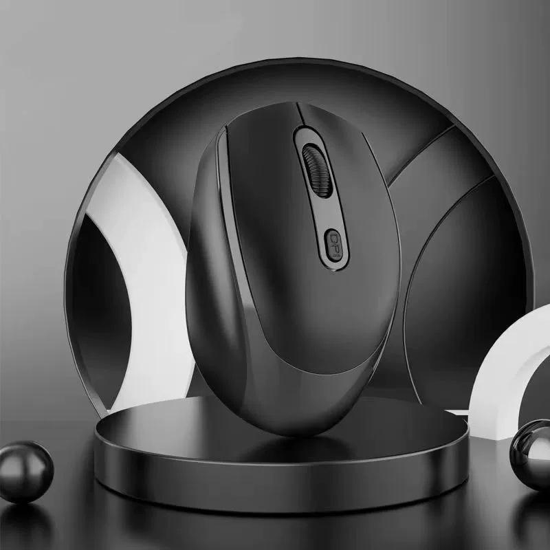2.4G Беспроводная Bluetooth Двухрежимная Эргономичная Мышь Тихий Щелчок Регулируемый DPI Идеальный Подарок для Офисного Работника Геймера