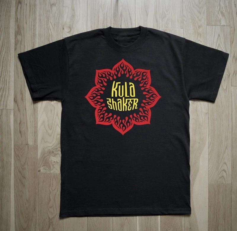 Kula Shaker Band 1st Congregational Shirt Black Unisex S- IM1204