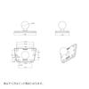 RAM Mounts Основание крышки резервуара (S) Шарик 1 дюйм RAM-B-345U