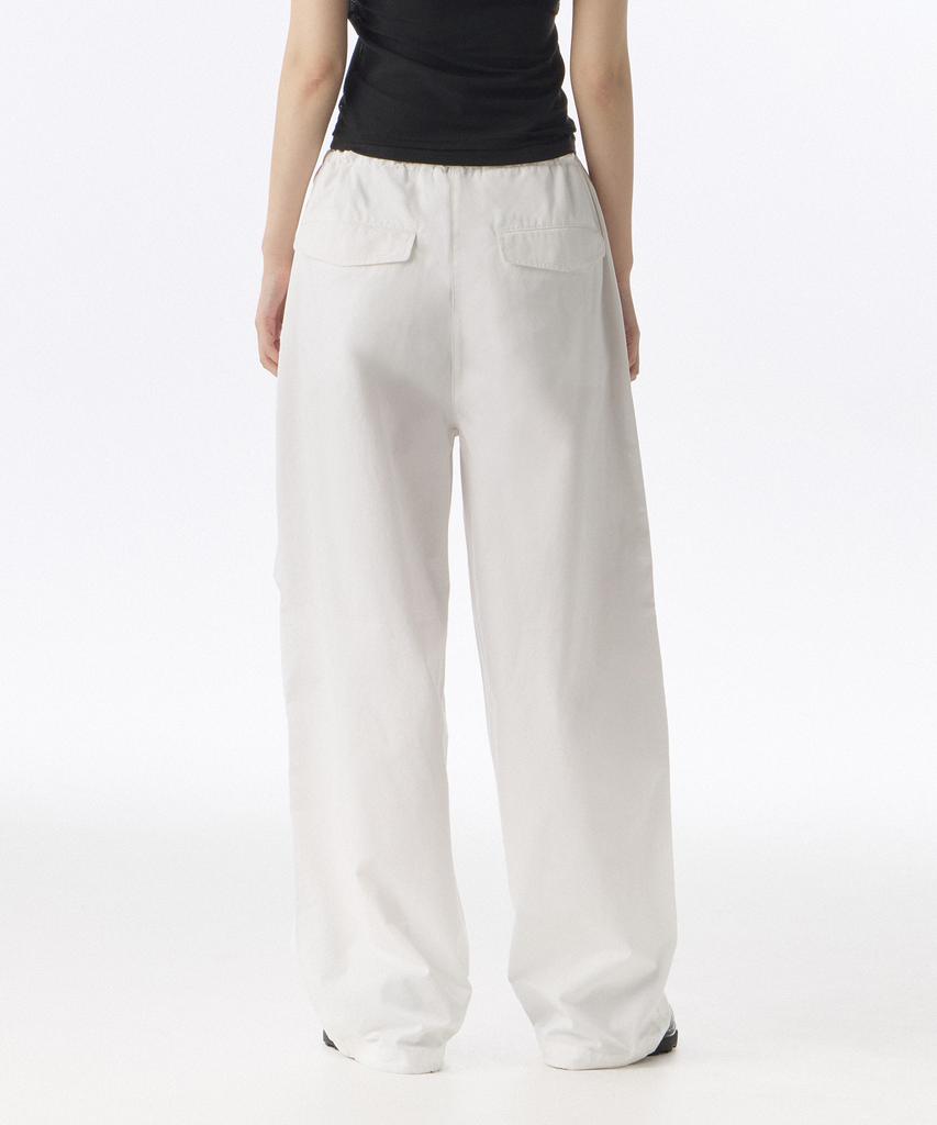 MUSINSA STANDARD WOMAN Women'S Cotton Parachute Pants [White]