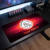 Ajax Amsterdam Custom Large Mouse Pad, Personalized Name Text Print, Football Logo Non‑Slip Desk Mat Gaming Gift