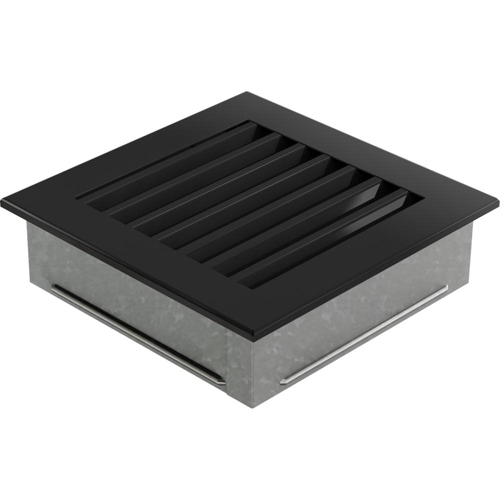 Вентиляционная крышка FRESH 17x17 черная