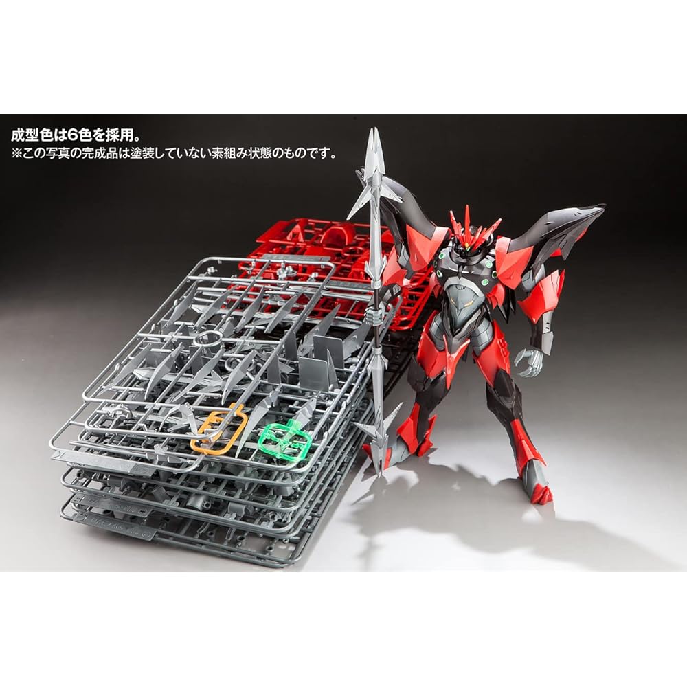 Wave Tekkaman Blade Tekkaman Evil Немасштабная пластиковая модель 22 см с цветовой кодировкой KM-052