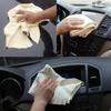Полотенца для мытья автомобиля из натуральной замши, супер впитывающие салфетки для сушки и чистки окон автомобиля, быстросохнущее полотенце для мытья автомобиля