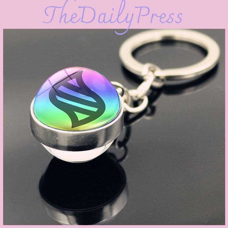 Очаровательный брелок из цинкового сплава с Пикачу и хрустальным стеклянным шаром для поклонников аниме и коллекционеров