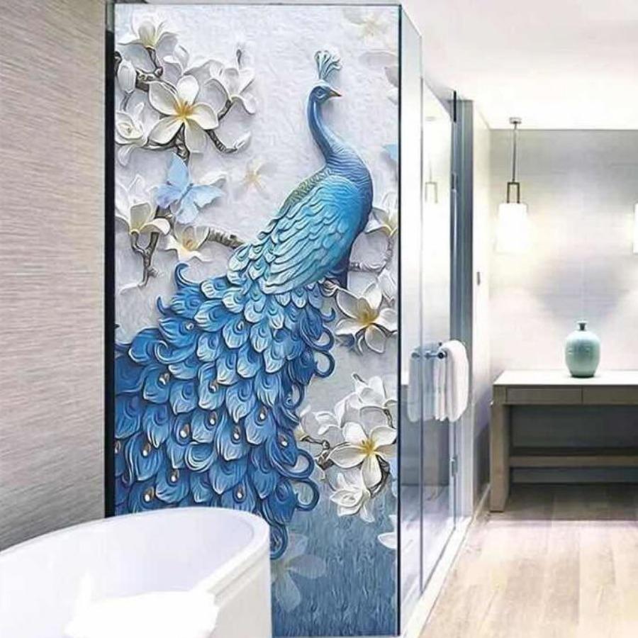 Наклейки на стекло для ванной комнаты, полупрозрачная непрозрачная антипрозрачная затемняющая стеклянная пленка для балконного окна, матовая противоскользящая пленка