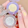 Potato Texture Glitter Eyeshadow Palette Pearlescent Diamond Monochrome Highlighter Powder Brighten Shiny Eyes Makeup Cosmetics