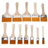 12Pcs Wooden Painting Brush Nylon Pine Dust Cleaning Watercolor Oil Painting Wall Paint Tool
