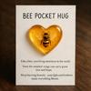 Hummingbird Pocket Hug Token Heart-Shaped Comfort Gift for Loss & Long Distance Sympathy Keepsake with Card Portable Emotional Support