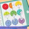 Magnetic Fraction Learning Board: 3rd Grade Math Aid for Teaching Numerators, Denominators, Addition, and Subtraction