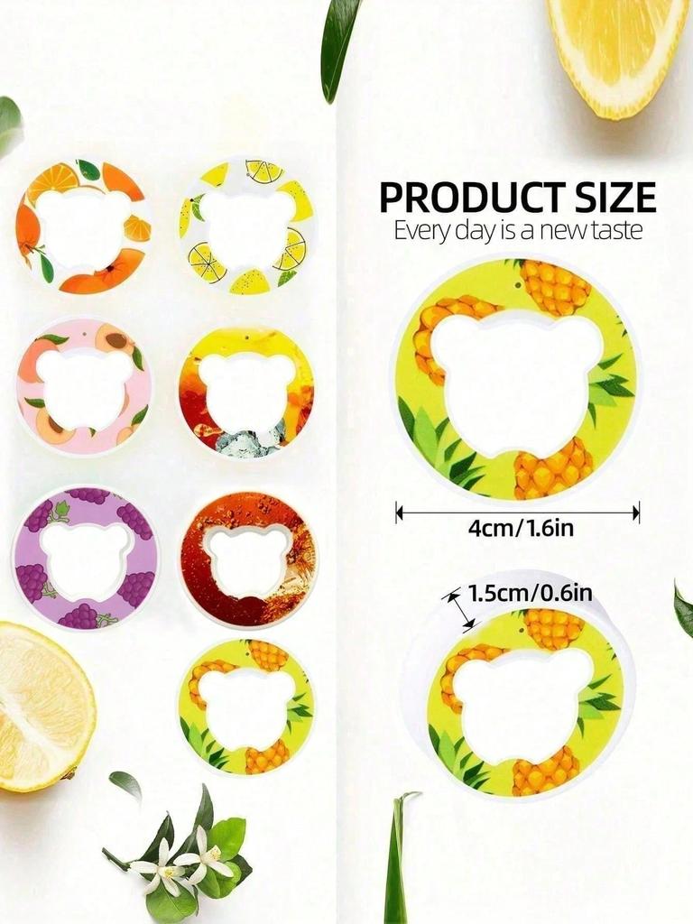 1 шт. Бутылка для воды с ароматом воздуха с 1 шт. капсулой случайного вкуса Спортивная ароматизированная бутылка для воды 0 сахара Кольцо со вкусами Наружная питьевая чашка