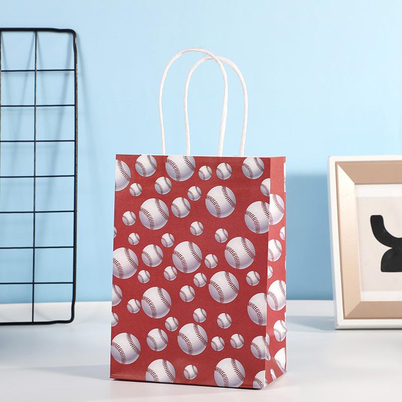 12Pcs Small size Paper Gift Bags with Handles Birthday Party Favor Bags 15*8*21cm