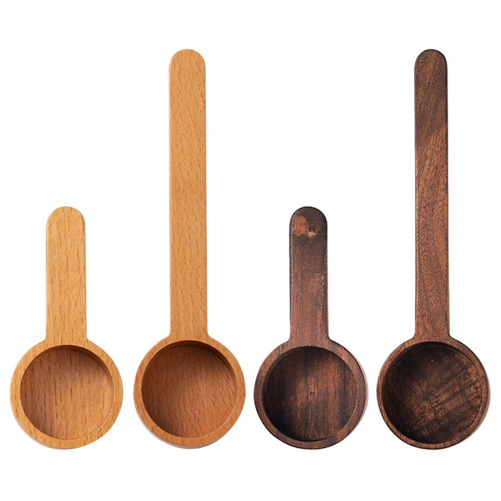 Cooking Tool Gram Scoop Measuring Tools Measuring Spoon Sugar Spice Scoop Wooden Coffee Spoon
