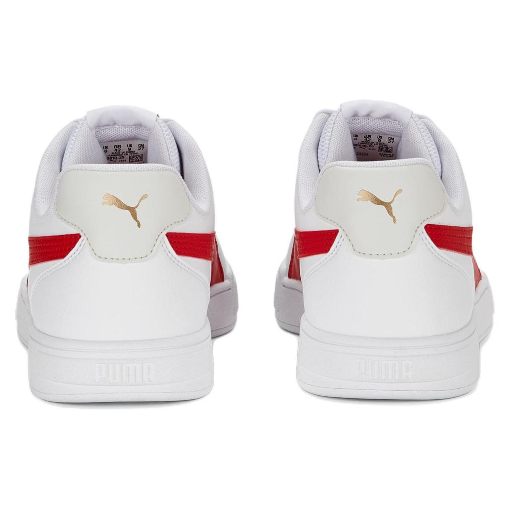 Puma Caven Comfortable Durable Low-Top Sneakers Unisex Sneakers White Red 380810-25