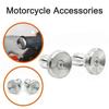 1Pair Universal Handle Plug Aluminum Alloy Metal Handlebars End  for Motorcycle Electric Bike