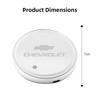 wzpc7 Car Coasters USB Charging Anti-slip Cup Pad Seven-color LED Auto Interior Ambient Light For Chevrolet Spark Captiva Cruze SS Z71