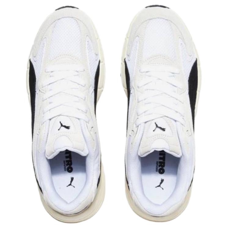 Puma Teveris Nitro Comfortable Soft Non-Slip Wear-Resistant Low-Top Casual Running Shoes Unisex Sneakers White 388774-21