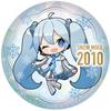 Значок SNOW MIKU 2024 Puni Puni Can/15th Memorial, визуальная версия 2010 года.