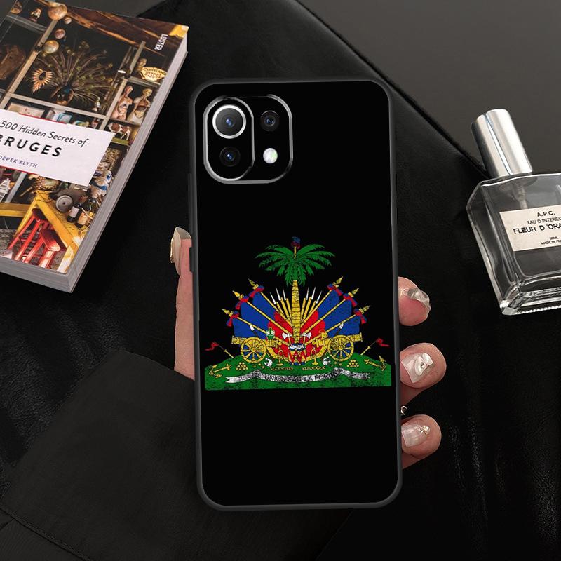 Haiti Haitian Flag Case For Xiaomi 11T 12T 13T 14T Pro 13 14 15 Ultra POCO X7 Pro X3 X5 X6 F5 F6 M6 Pro Cover