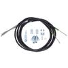 Rear Parking Brake Cable Kit 330‑9371 Emergency Brake Cable 108in for Rear Disc Brake Conversions Drum Brake Setups