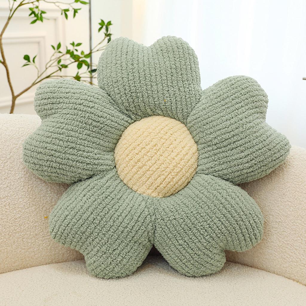 Cloud Daisy Flowers Hold Pillow Sofa Chair  Bedroom On The Floor Mat Tatami Rice Bay Window Mat