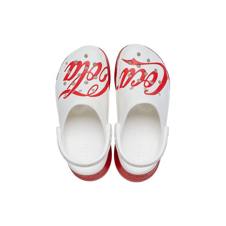 Coca-Cola x Crocs Classic Bae Clog 90-е Женские Кроссовки Белый Красный 207234-119