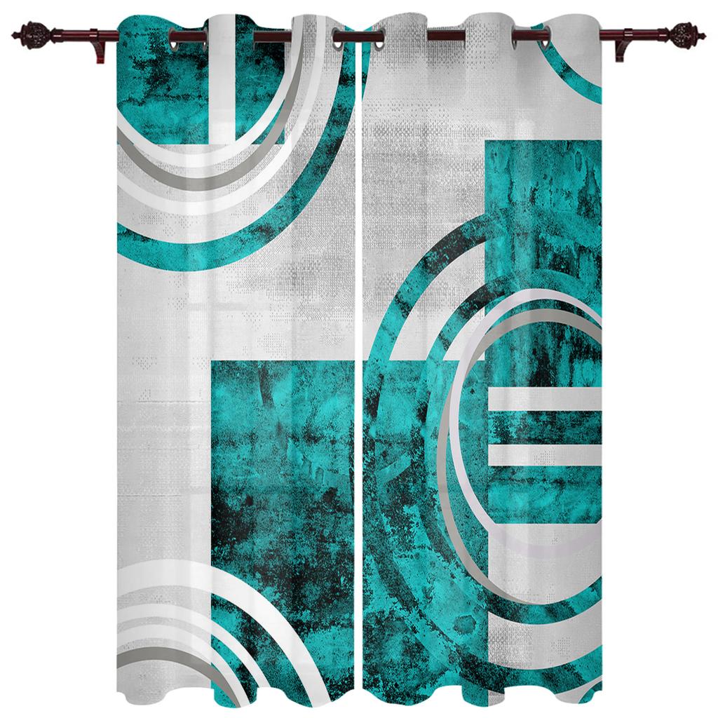 Мраморная текстура, чернила, черно-белые оконные шторы, домашний декор, оконные занавески для спальни, занавески для гостиной