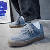 Designer Skateboarding Men Casual Skate Shoes Blue High Quality Trainers Trend Board Rubber Sole Sport Sneake Walking Casual Sho