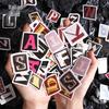 Ретро набор наклеек с английскими буквами Yi Niao: 46 клейких стикеров для DIY-декора журнала