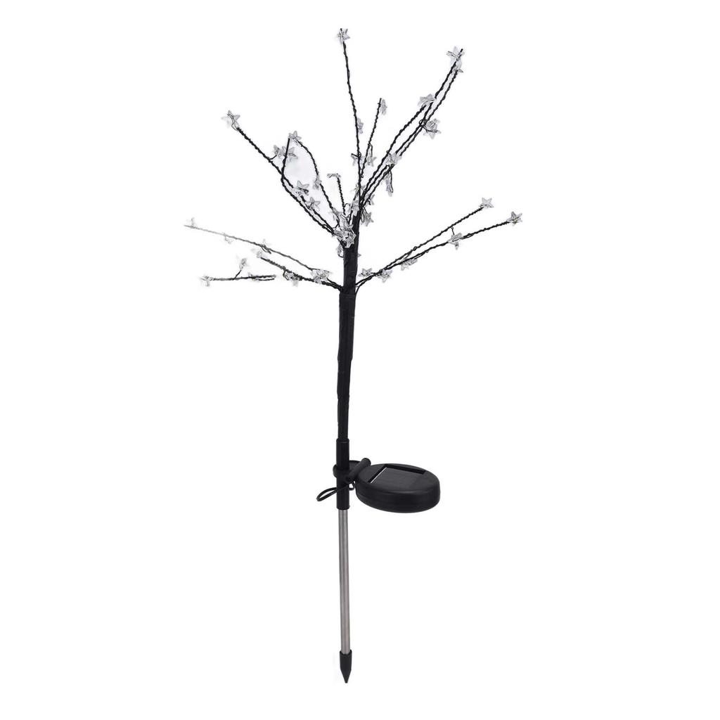 2PCS Solar Lawn Light LED Star Lawn Light Waterproof 2-Mode Courtyard Lamp for Garden Decorative