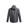 Under Armour Forefront Rain Logo Print Zip Hoodie Jacket Мужские куртки Персиково-серый 1321439-013