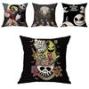 Чехол для подушки мультфильма «Кошмар перед Рождеством», идеально подходящий для домашнего декора и дивана
