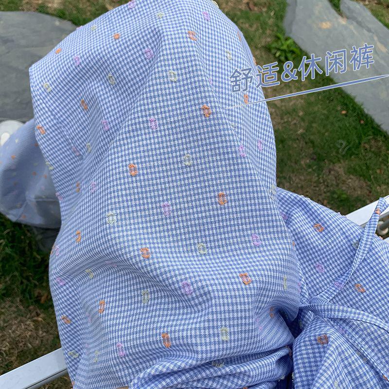 Красочные брюки в горошек с широкими штанинами и высокой талией для женщин - Весна 2025, стиль дофамин