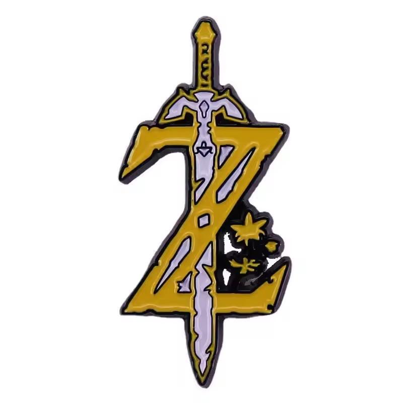 Эмалевые значки The Legend of Zelda Аниме Зельда Манга Броши для Женщин Мужчин Значки на Лацкан Значки на Рюкзак Одежду Аксессуары Подарки
