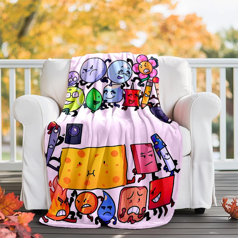 Inanimate Insanity printed throw blanket—lightweight,soft,warm;versatile blanket for all seasons—perfect as &air-conditioning throw,nap blanket