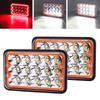 Aoling 4X6 LED Headlight Square Headlight Hi/Lo Sealed Beam H4651 H4652 H4656 H466 H6545