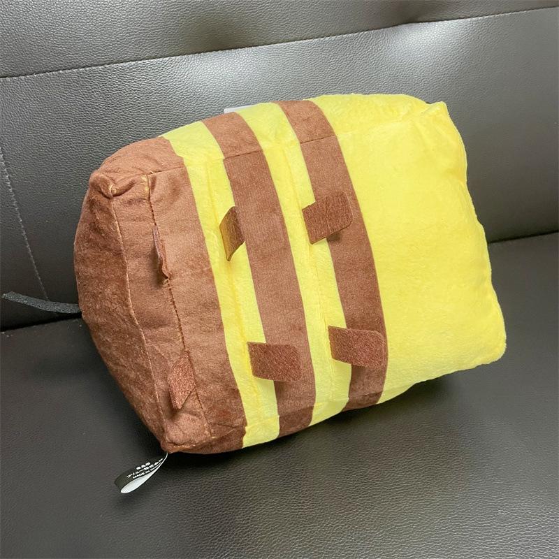 Плюшевая игрушка пчела из Minecraft - Очаровательная желтая кукла-пчела Игровой подарок