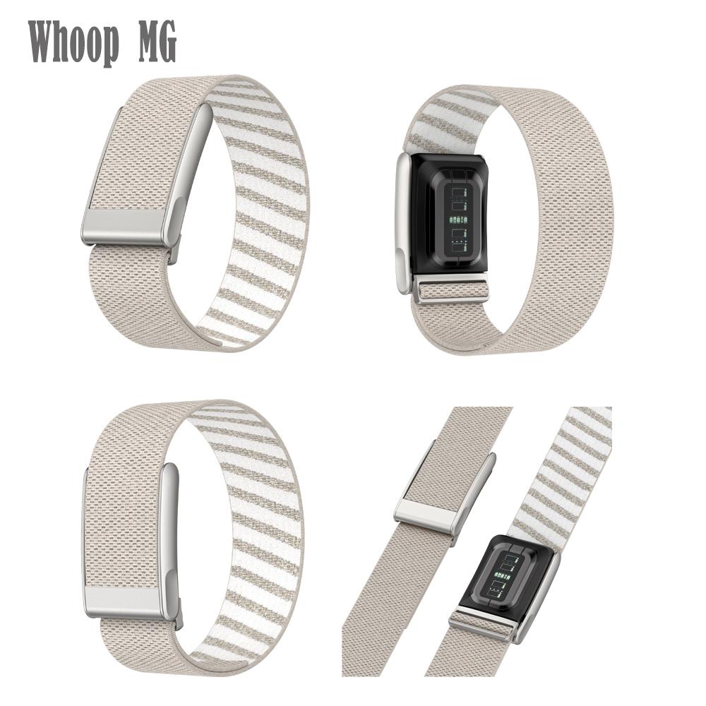 Нейлоновый ремешок для часов Whoop 5.0 /MG Подходит для запястья Легкий и удобный Мягкий и приятный для кожи Спортивный ремешок для Whoop 5.0/MG