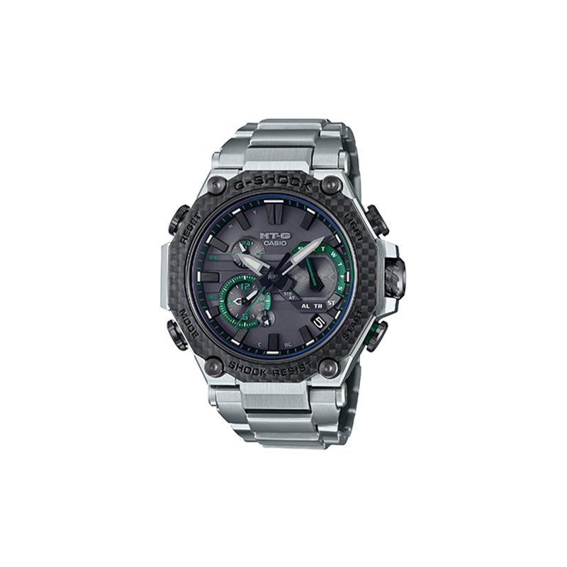 Casio G-SHOCK серия MTG классический модный тренд водонепроницаемые солнечная батарея кварцевый механизм стальной браслет японские и корейские часы мужские MTG-B2000XD-1APR