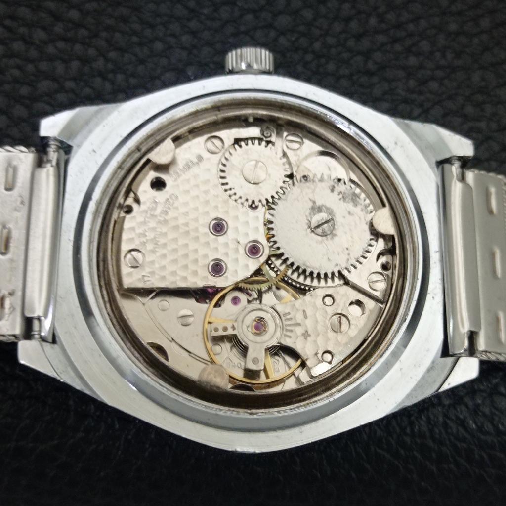 ВИНТАЖНЫЕ ШВЕЙЦАРСКИЕ МУЖСКИЕ ЧАСЫ SIMPLON С РУЧНЫМ ЗАВОДОМ, ВОССТАНОВЛЕННЫЕ, ЗЕЛЕНЫЙ ЦИФЕРБЛАТ a704625-1