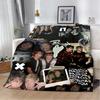 Плед с принтом Sam and Colby XPLR Пледы для пикника Теплый плед Мягкий и удобный плед Для дома Путешествий Подарок на день рождения