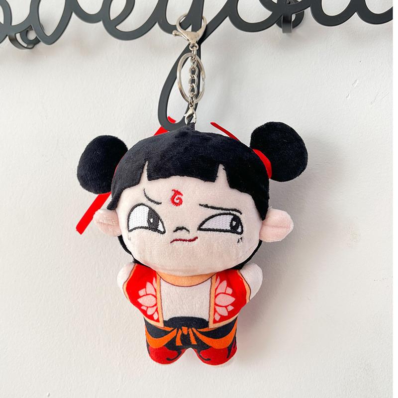 Демон Нэчжа Плюшевая Кукла Рюкзак Аксессуар Фигурка Украшение Подвеска Дизайн