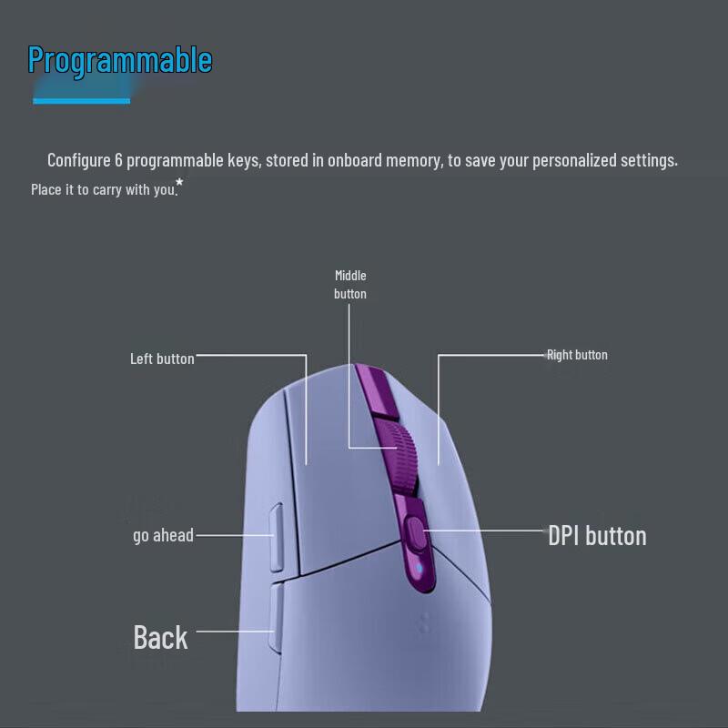 Logitech G304 LIGHTSPEED Wireless Gaming Mouse