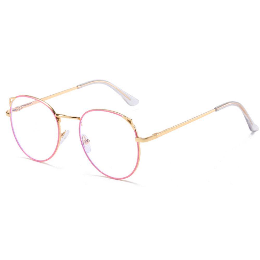 Милые компьютерные очки для защиты глаз, очки с кошачьими ушками, ультралегкая оправа, очки с защитой от синего света